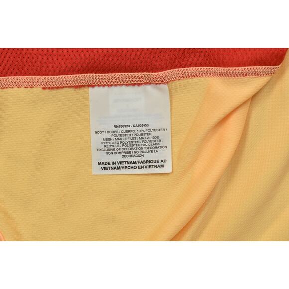 Nike Dri-FIT Running Tank Top Women's Size L Yellow Red - Picture 8 of 8